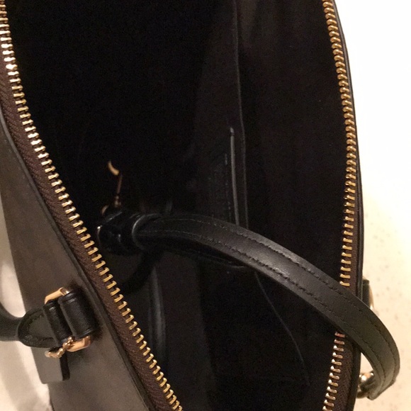 NWT Coach Lg Signature Sierra Satchel w/ Wallet - Picture 6 of 8